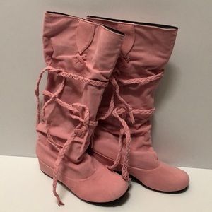 Pink Boots